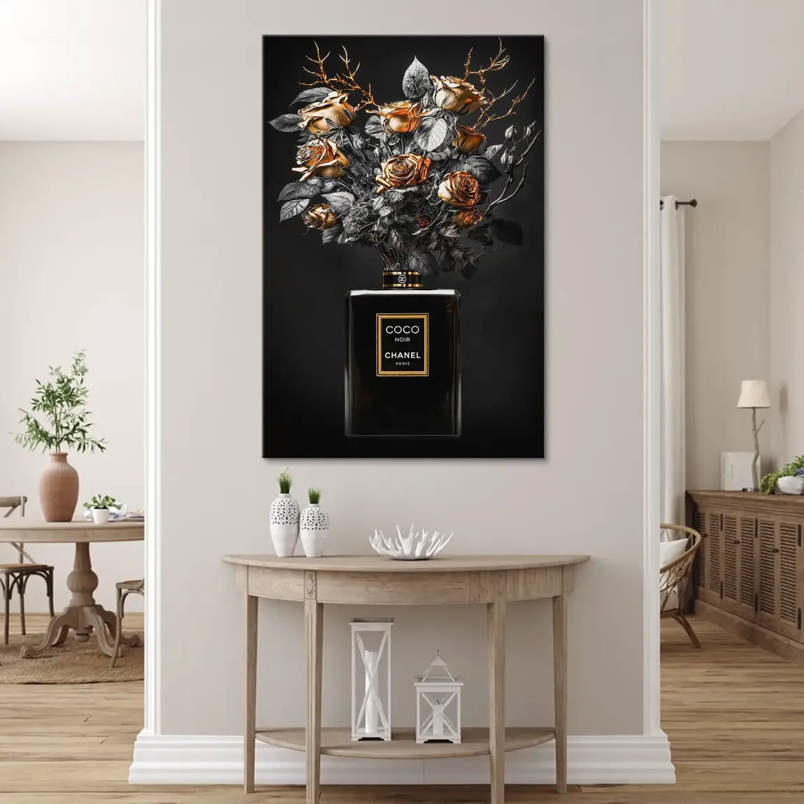 Coco Noire Leinwand Bild INGALERIE
