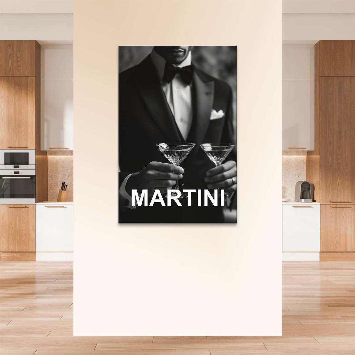 Martini Moment Leinwand Bild