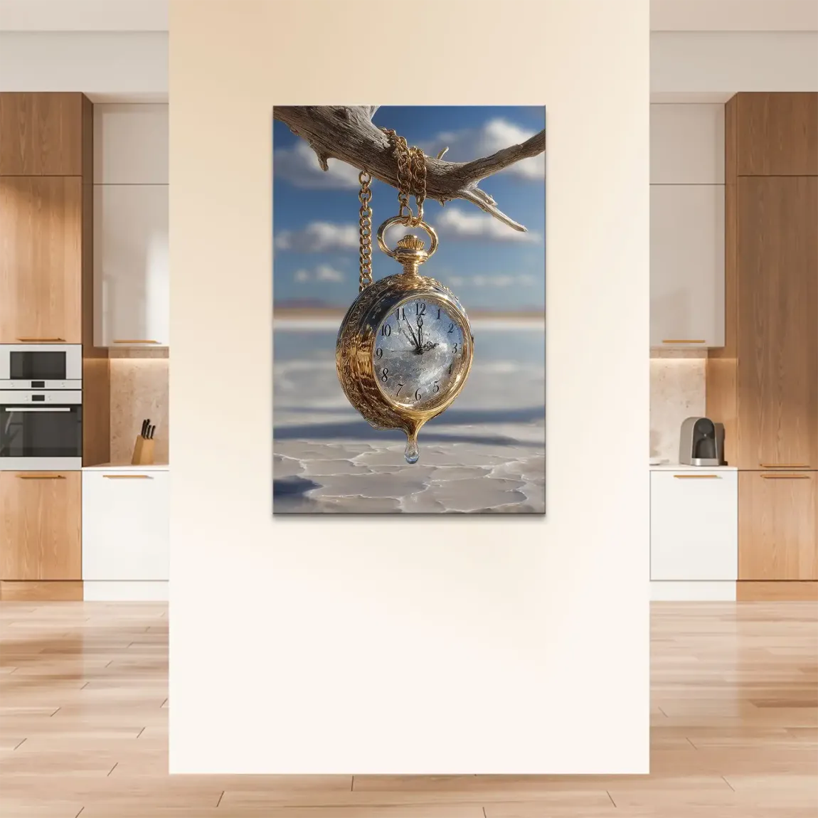 Dali Time Leinwand Bild