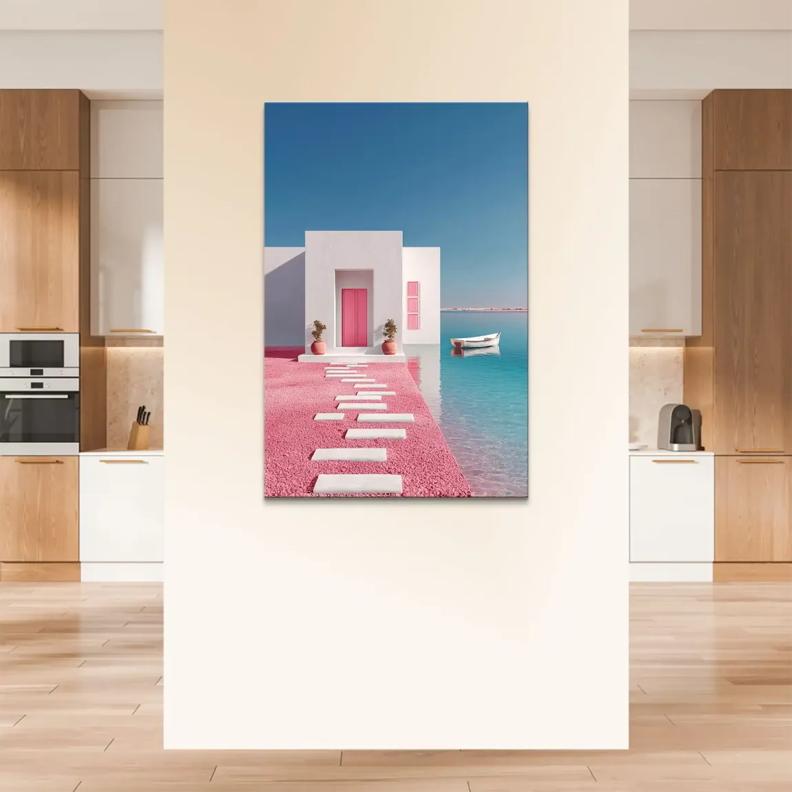 Casa Aurora Leinwand Bild