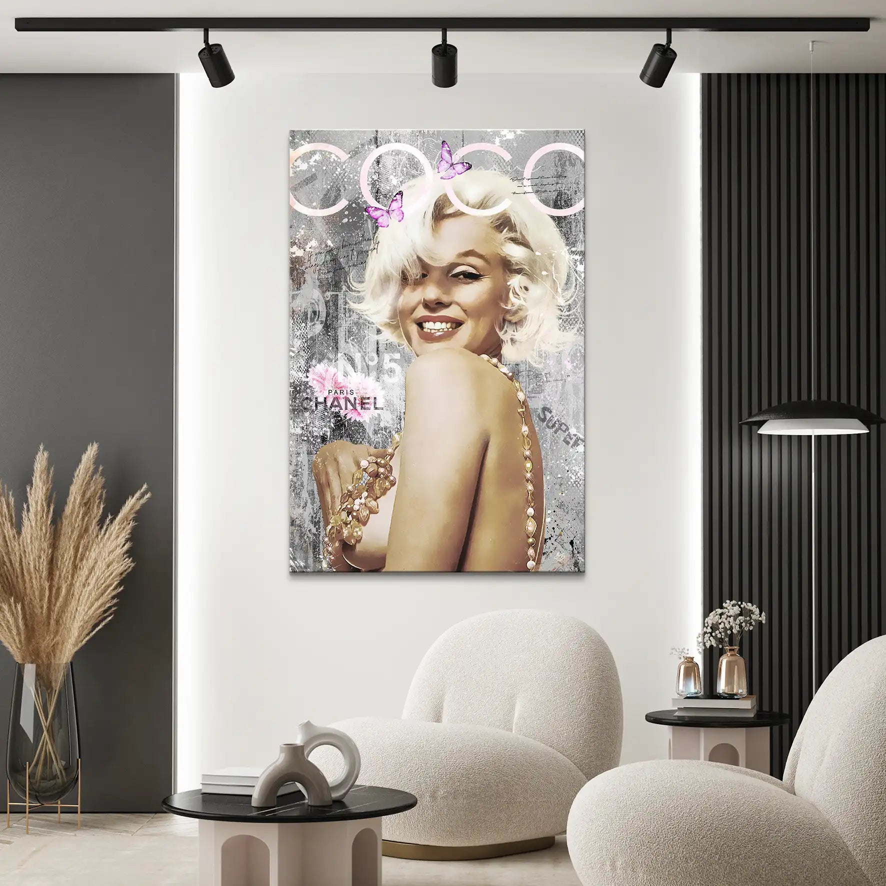 Marilyn Coco Leinwand Bild INGALERIE