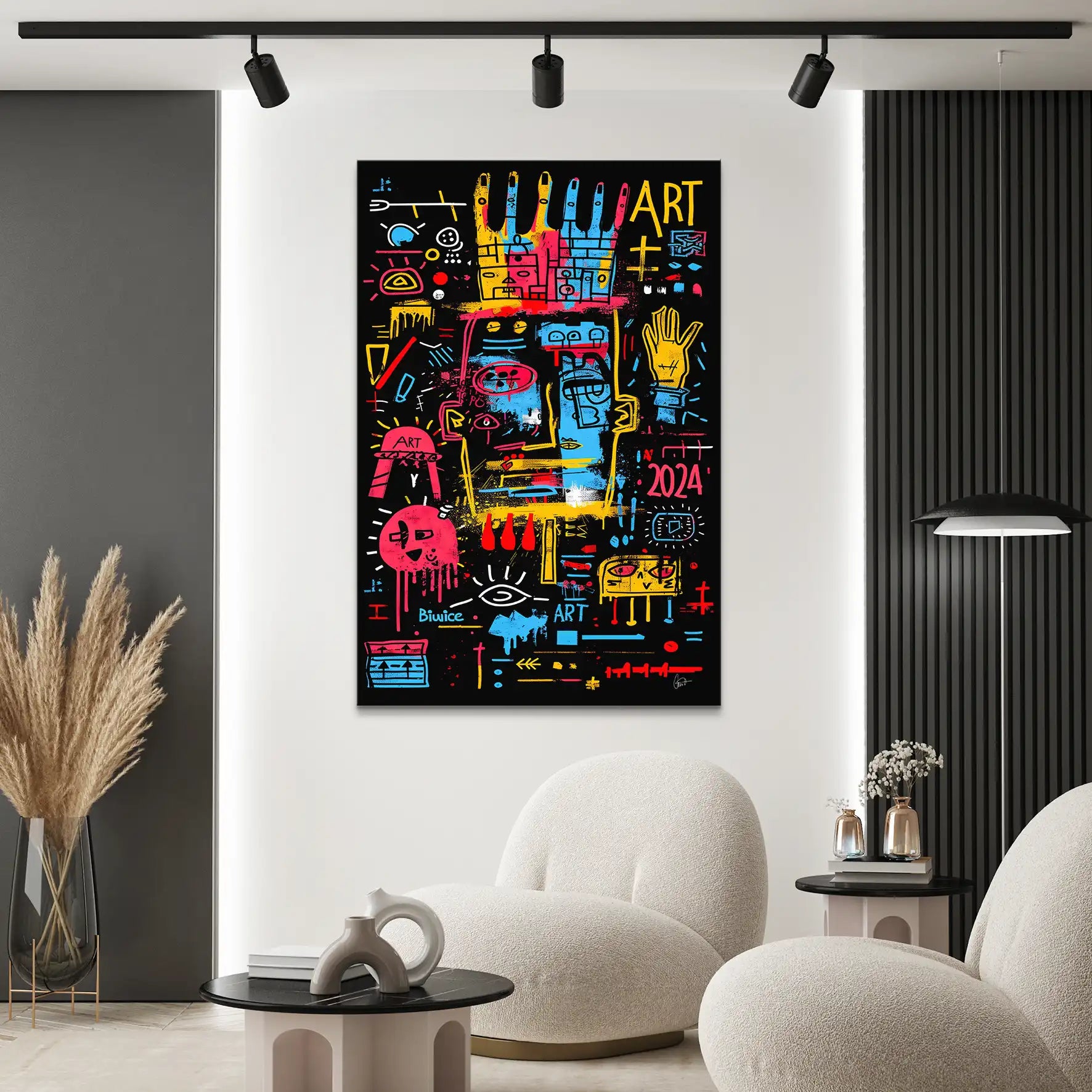 Basquiat Art Leinwand Bild INGALERIE