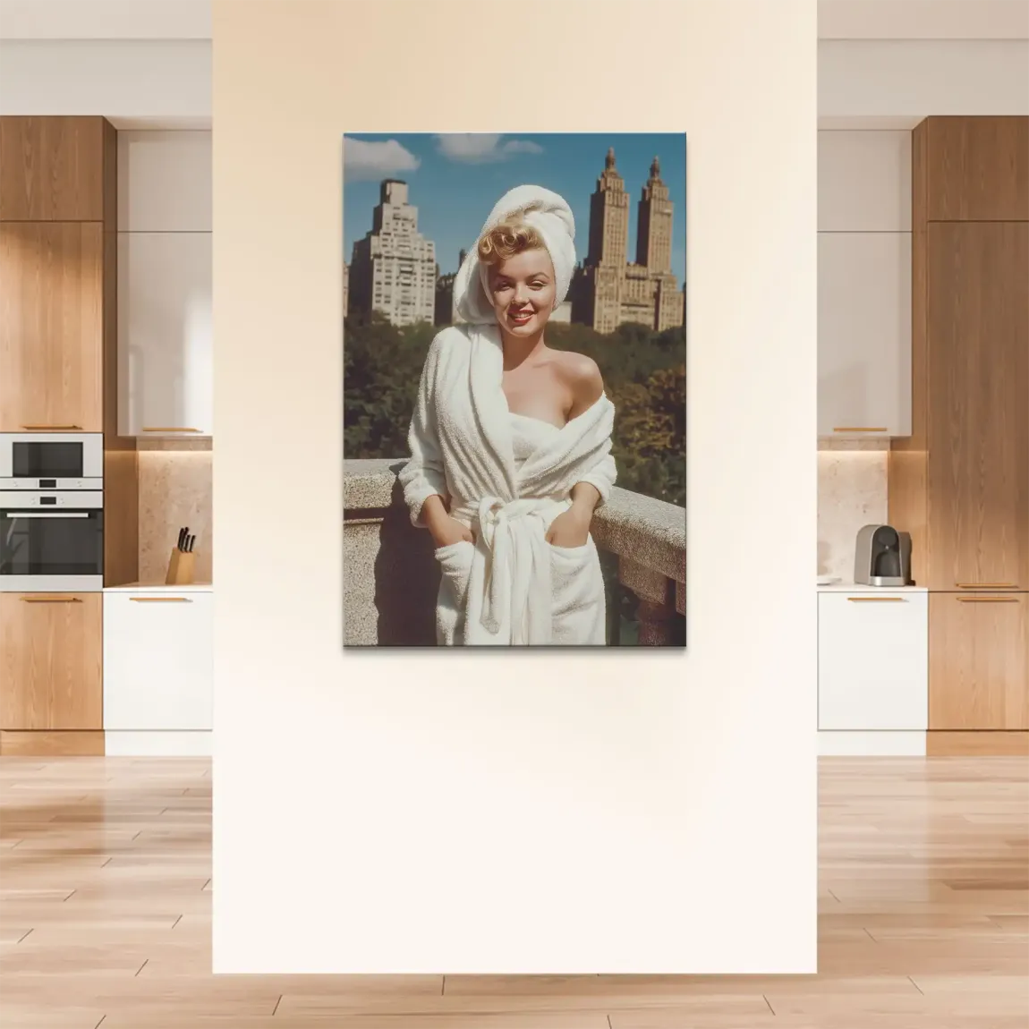Central Park Charm Leinwand Bild