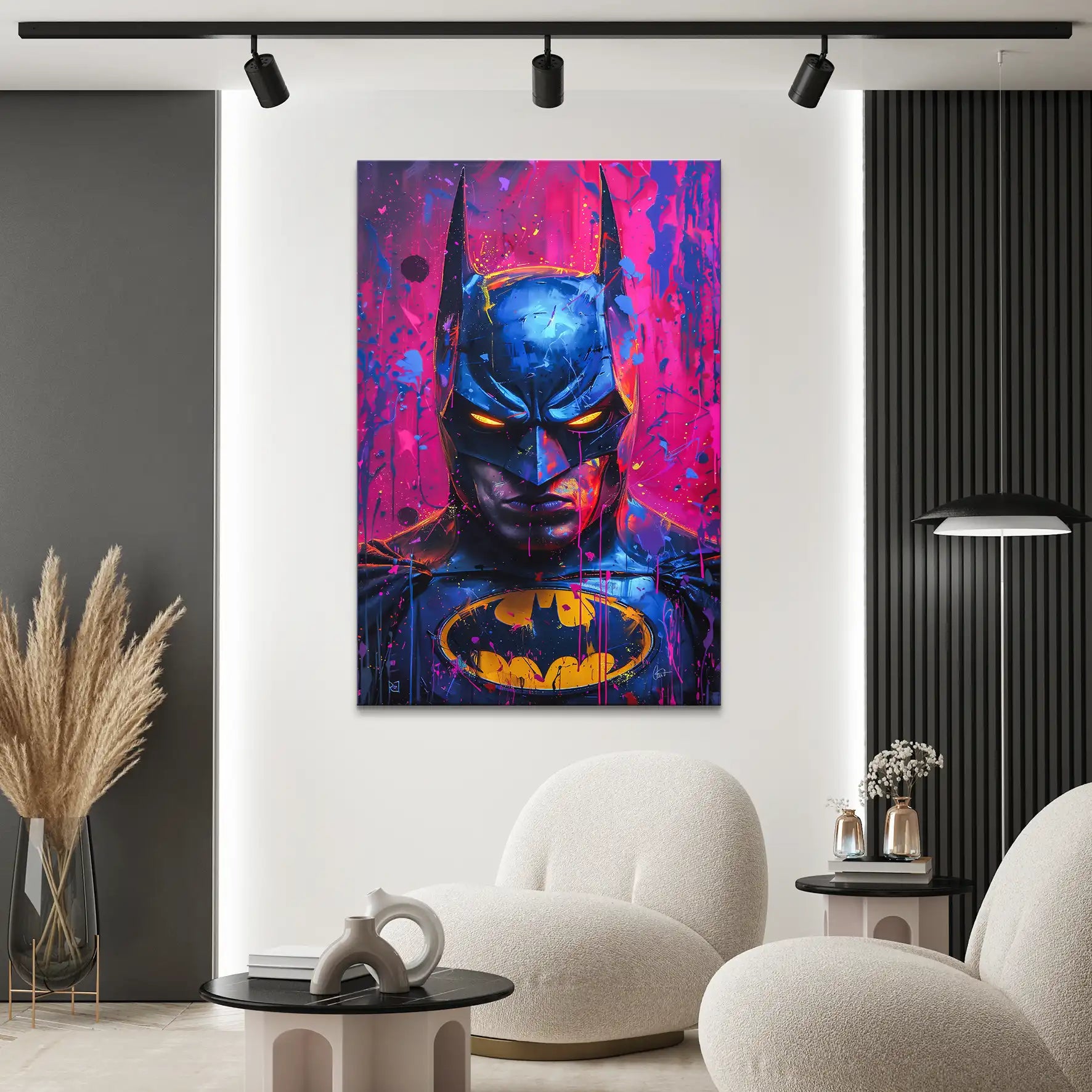 Batman Art Leinwand Bild INGALERIE