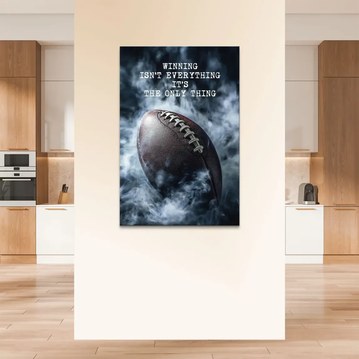 Winning Mindset Leinwand Bild