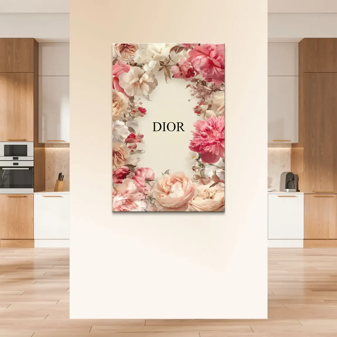 Floral Couture Leinwand Bild - INGALERIE | Dein Onlineshop für moderne Wandbilder