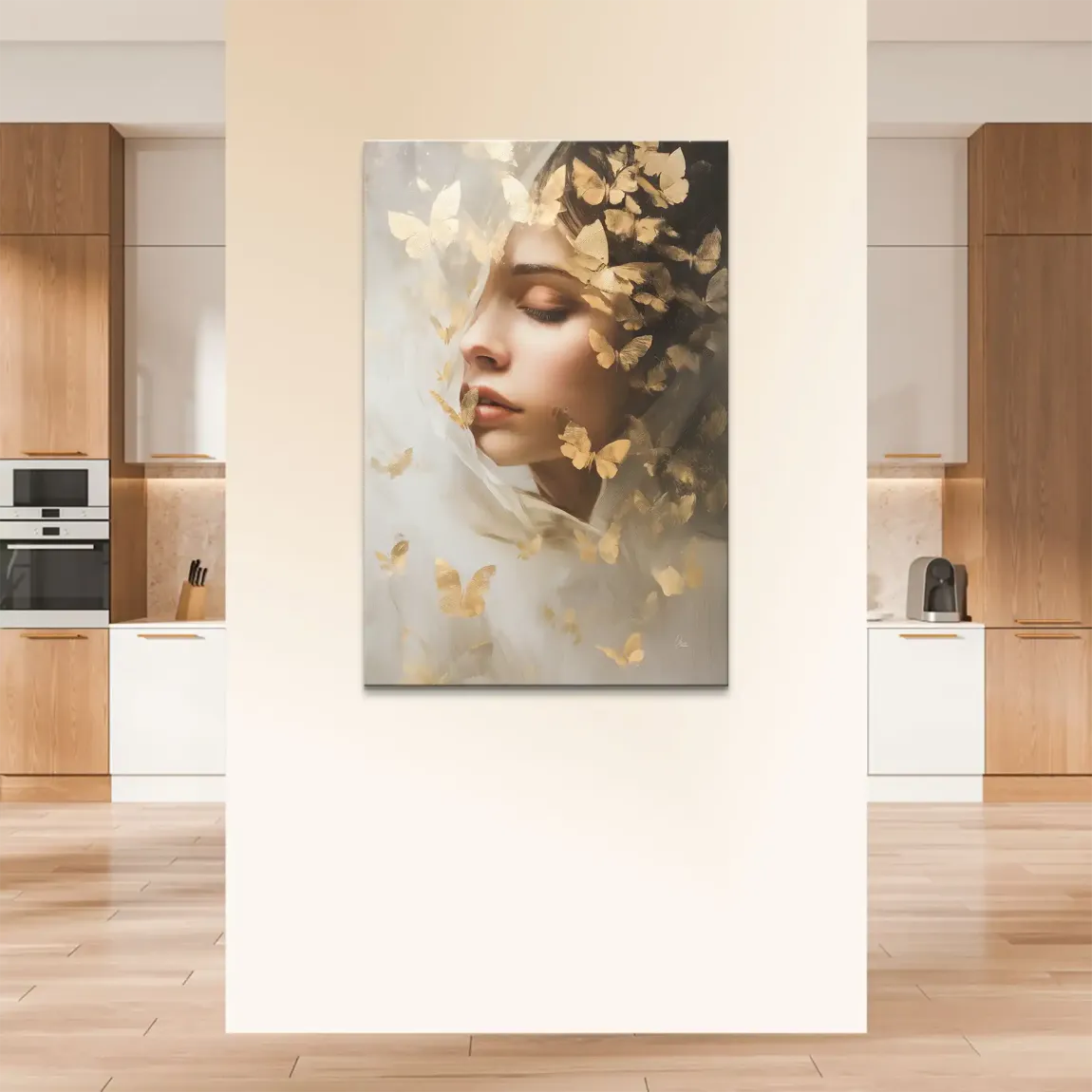 Whisper of Butterflies Leinwand Bild