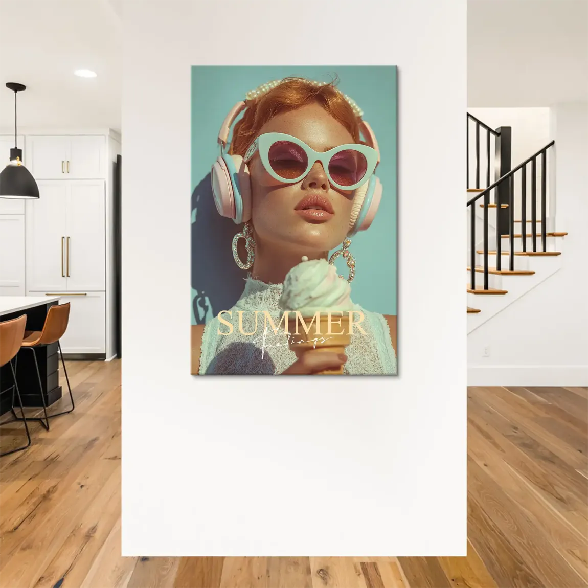 Summerfeeling Leinwand Bild