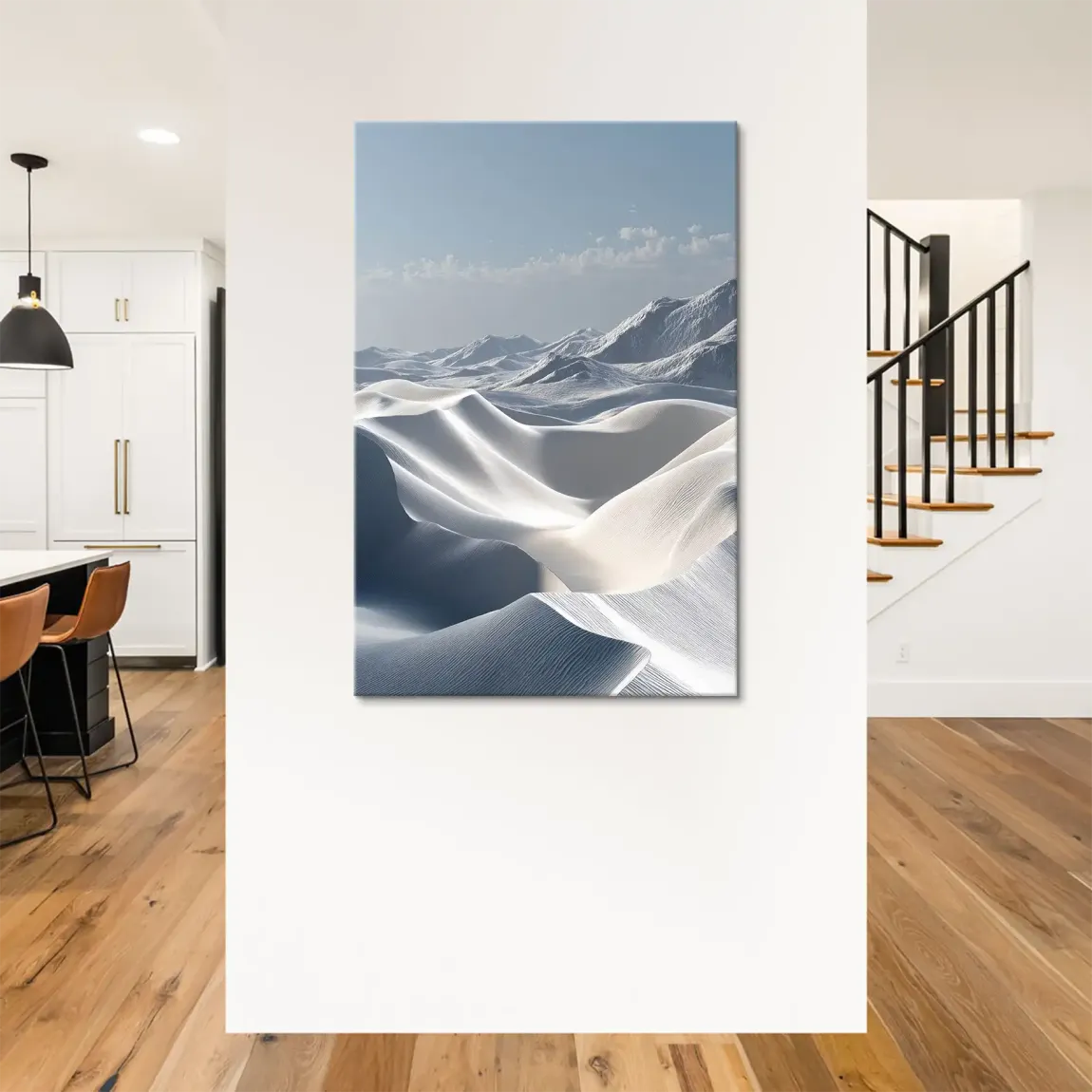 Ewige Wüste Leinwand Bild