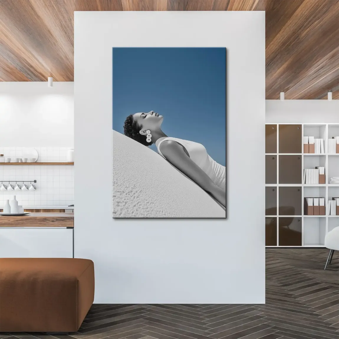 Sun Girl Leinwand Bild
