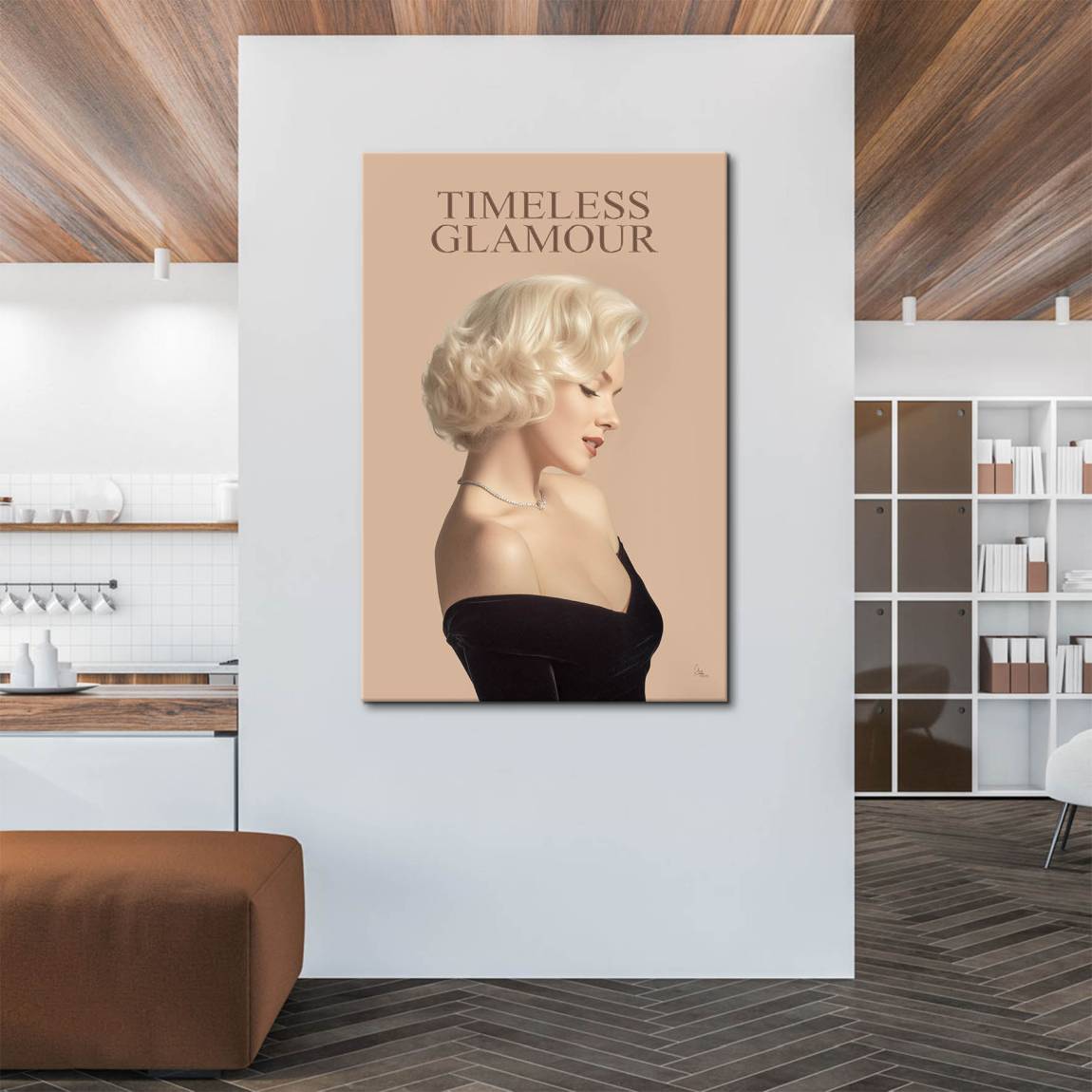 Marilyn Hollywood Grace Leinwand Bild