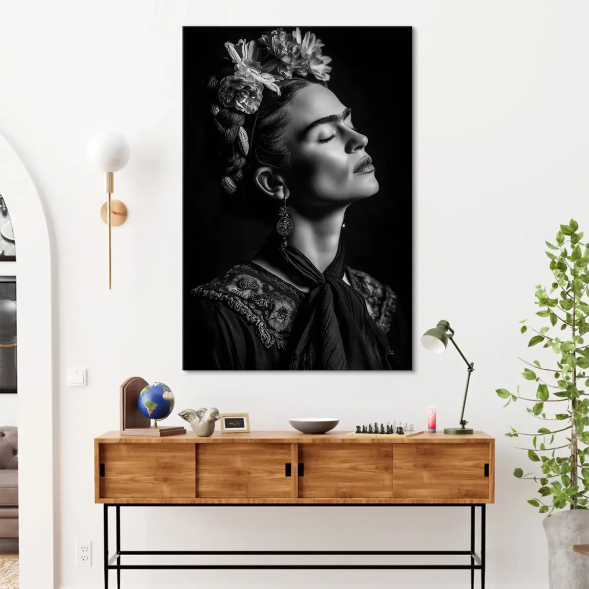 Fridas Stille Leinwand Bild