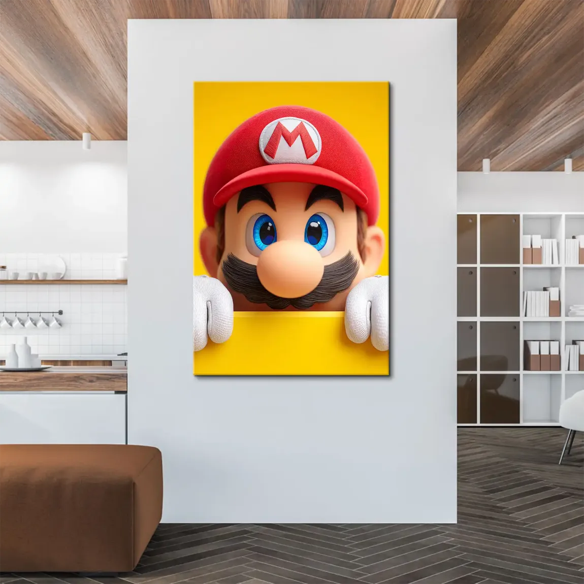 Mario Ikone Leinwand Bild