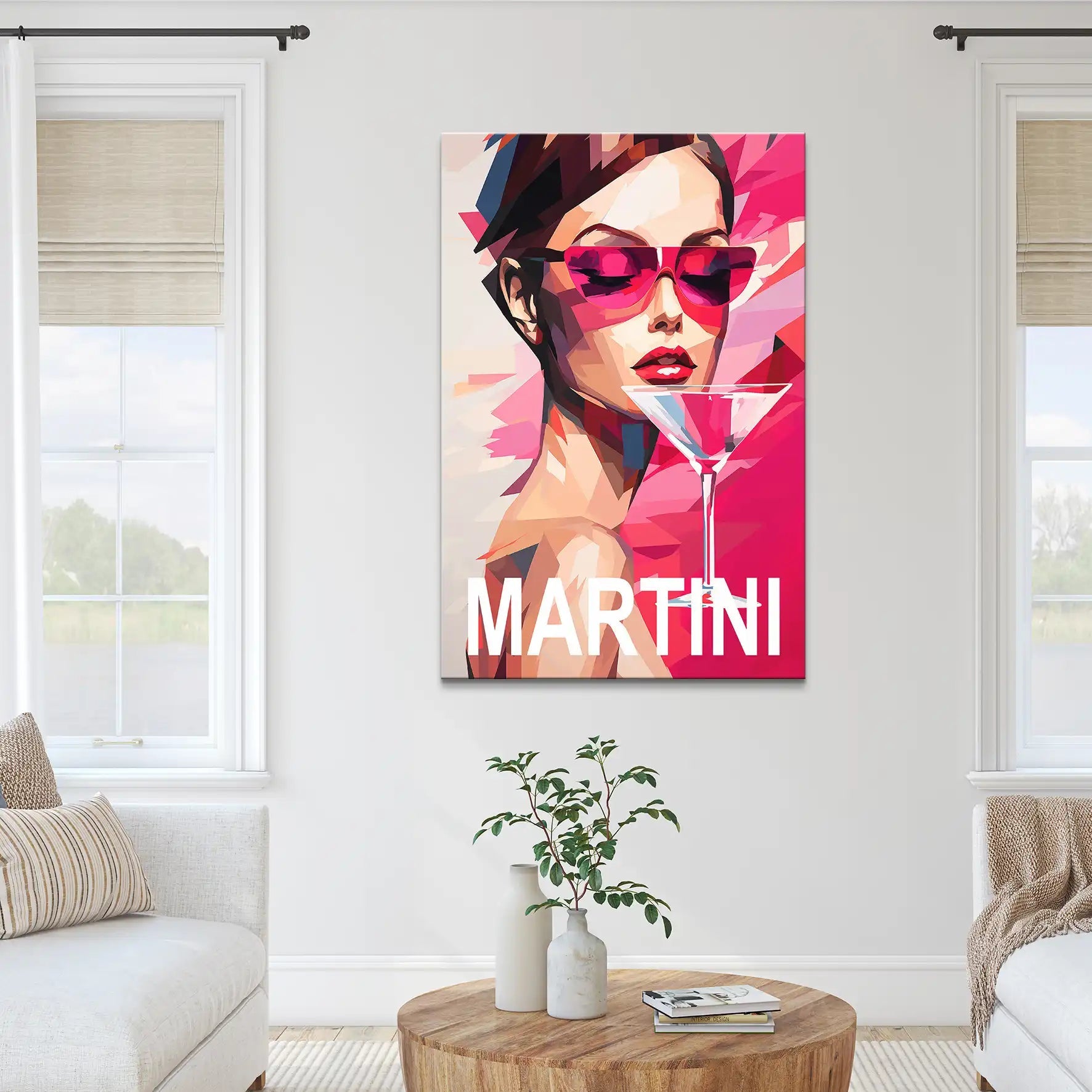 Martini Lifestyle Leinwand Bild INGALERIE