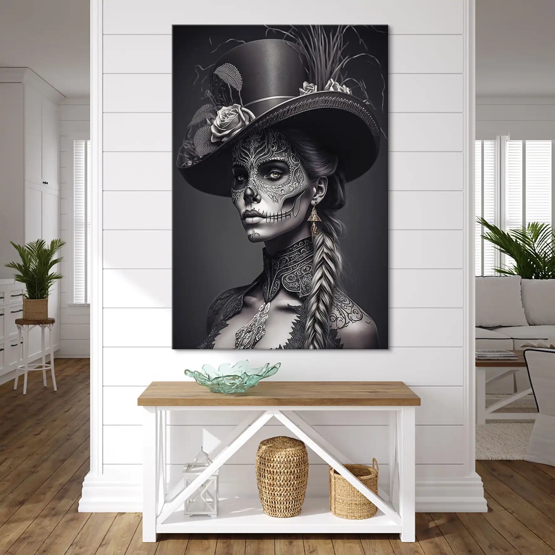 La Catrina Leinwand Bild INGALERIE