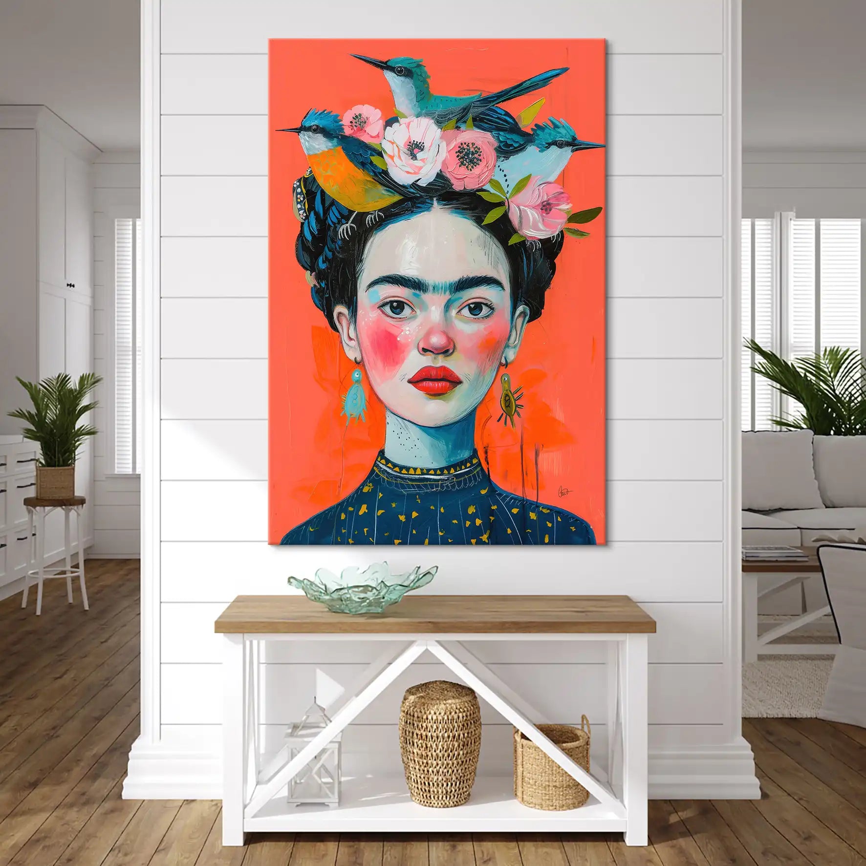 Frida Bird Leinwand Bild INGALERIE