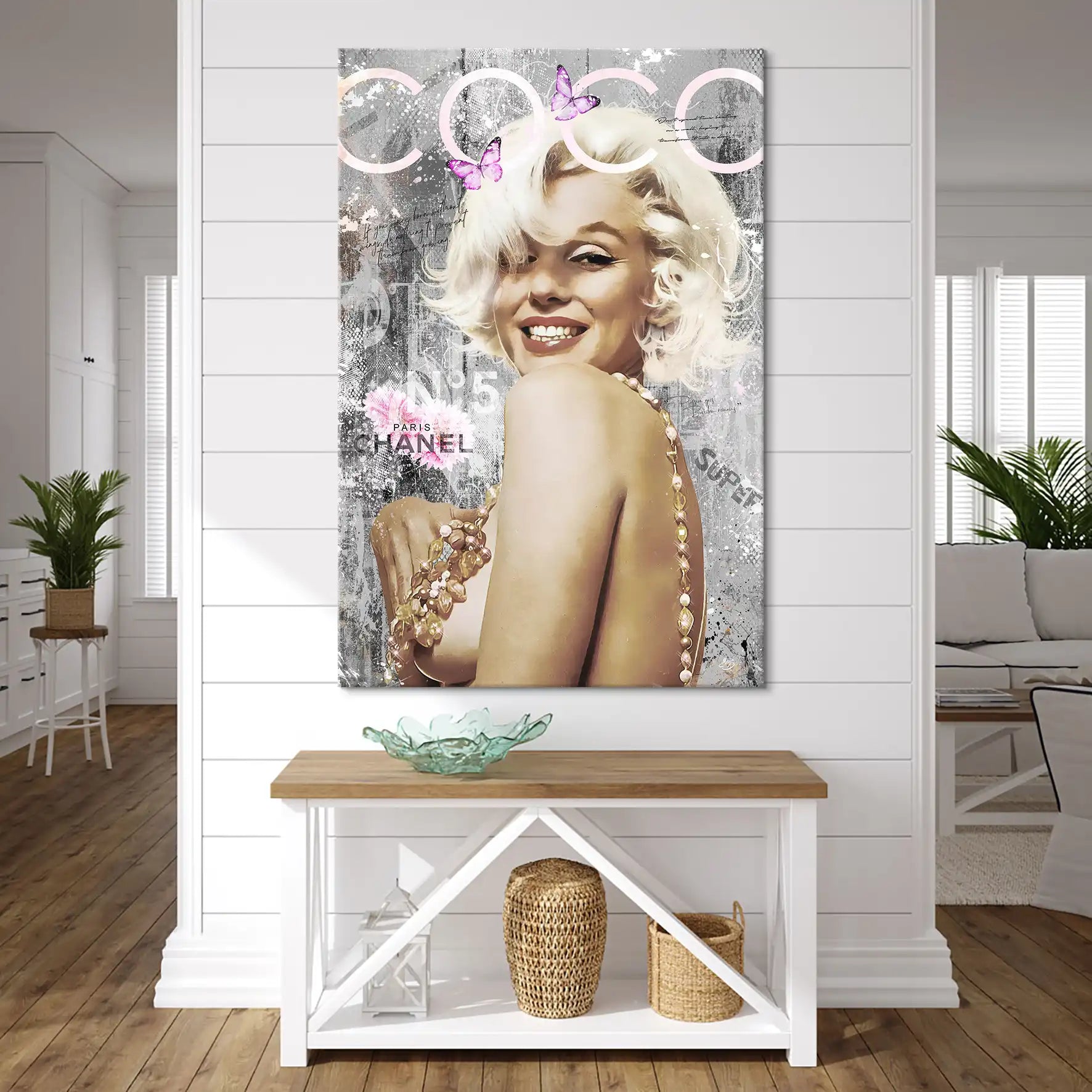 Marilyn Coco Leinwand Bild INGALERIE