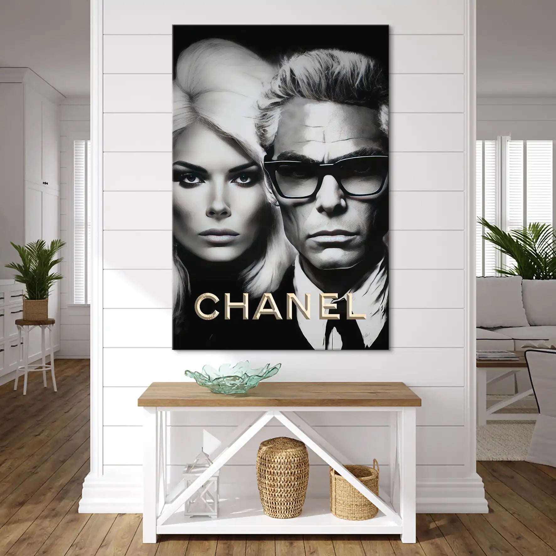 Karl Chanel Leinwand Bild INGALERIE