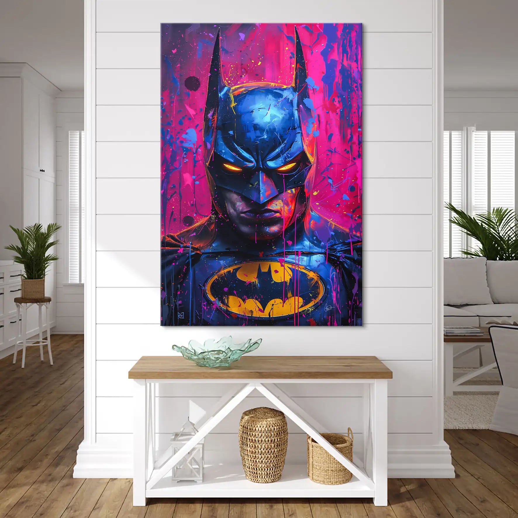 Batman Art Leinwand Bild INGALERIE