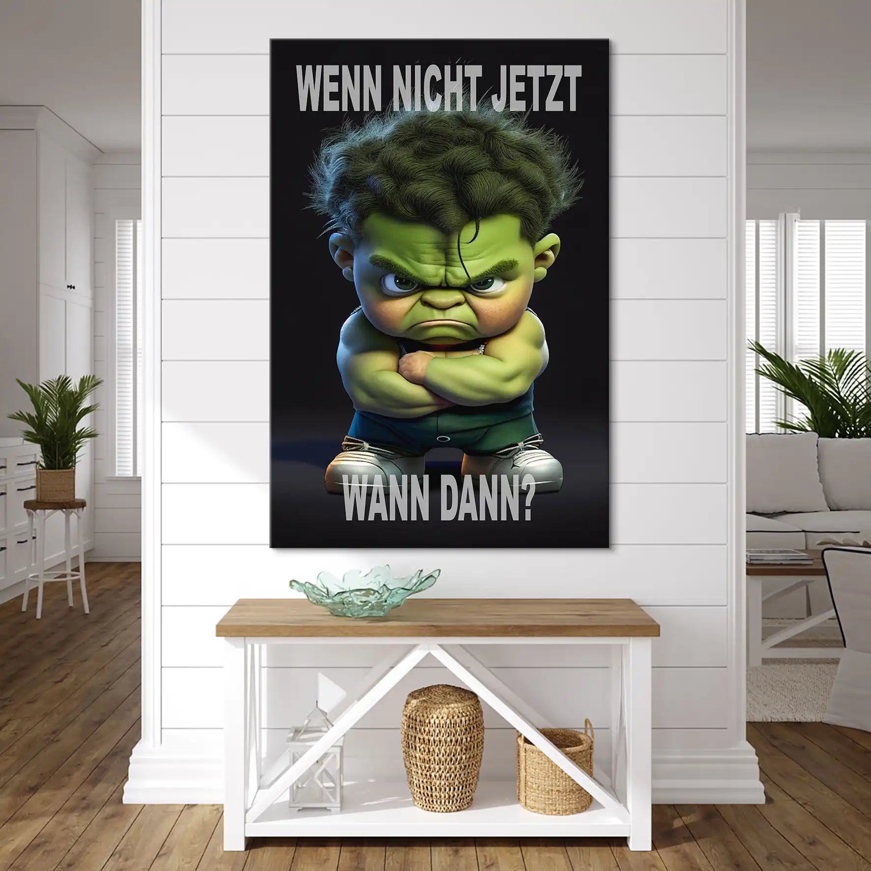 Kleiner Hulk Leinwand Bild INGALERIE