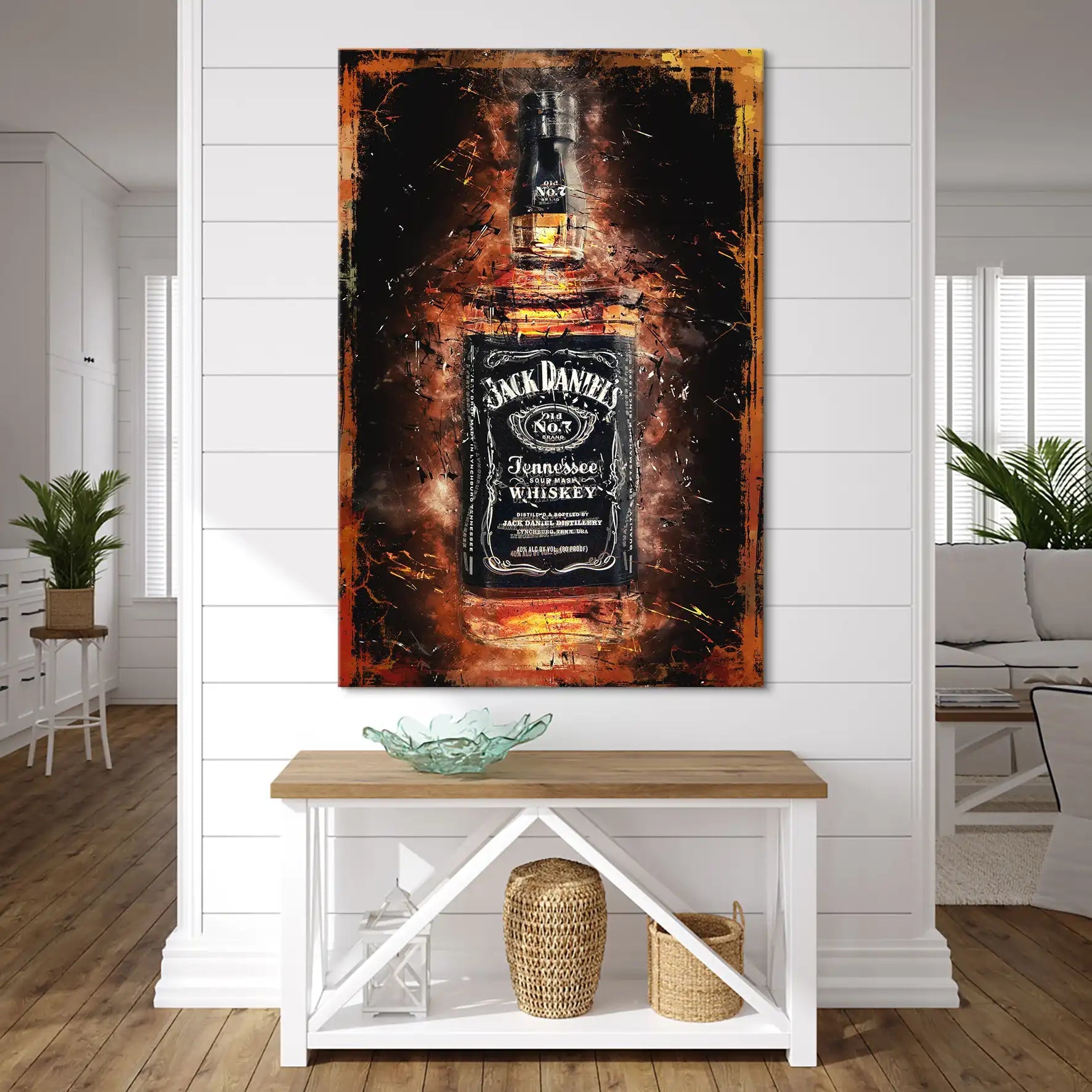 Jack Whisky Leinwand Bild INGALERIE