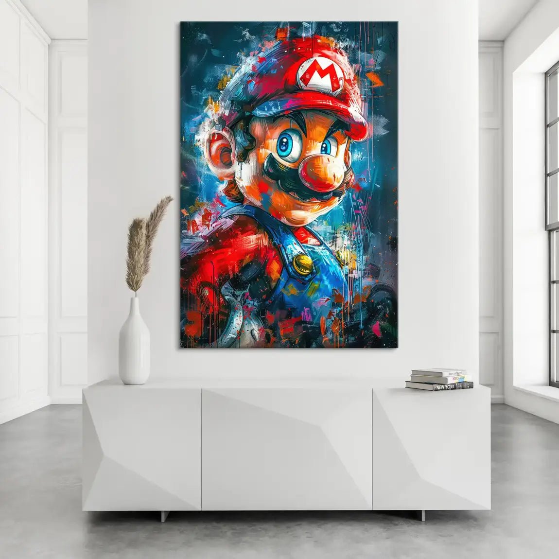 Abstrakt Mario Leinwand Bild INGALERIE