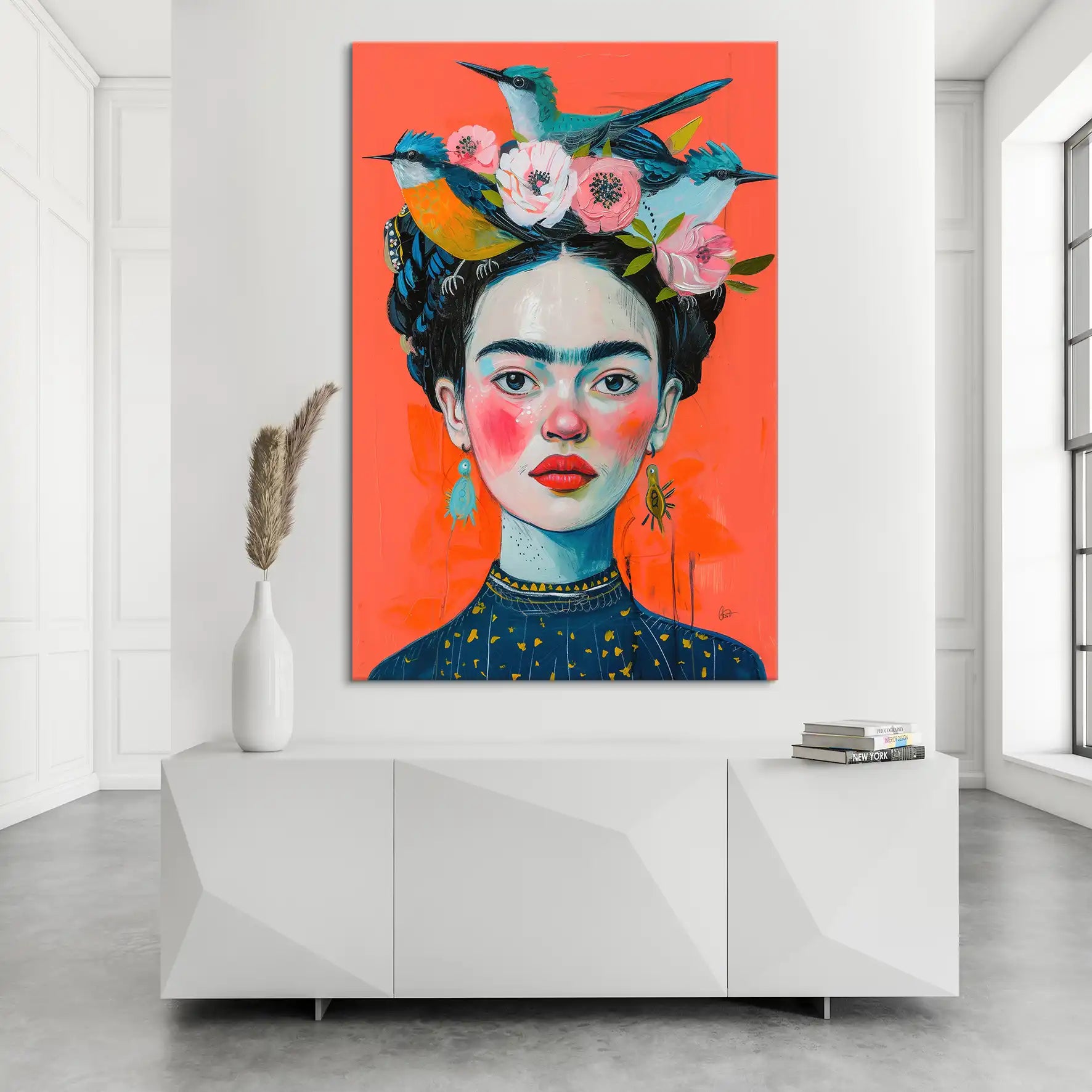 Frida Bird Leinwand Bild INGALERIE