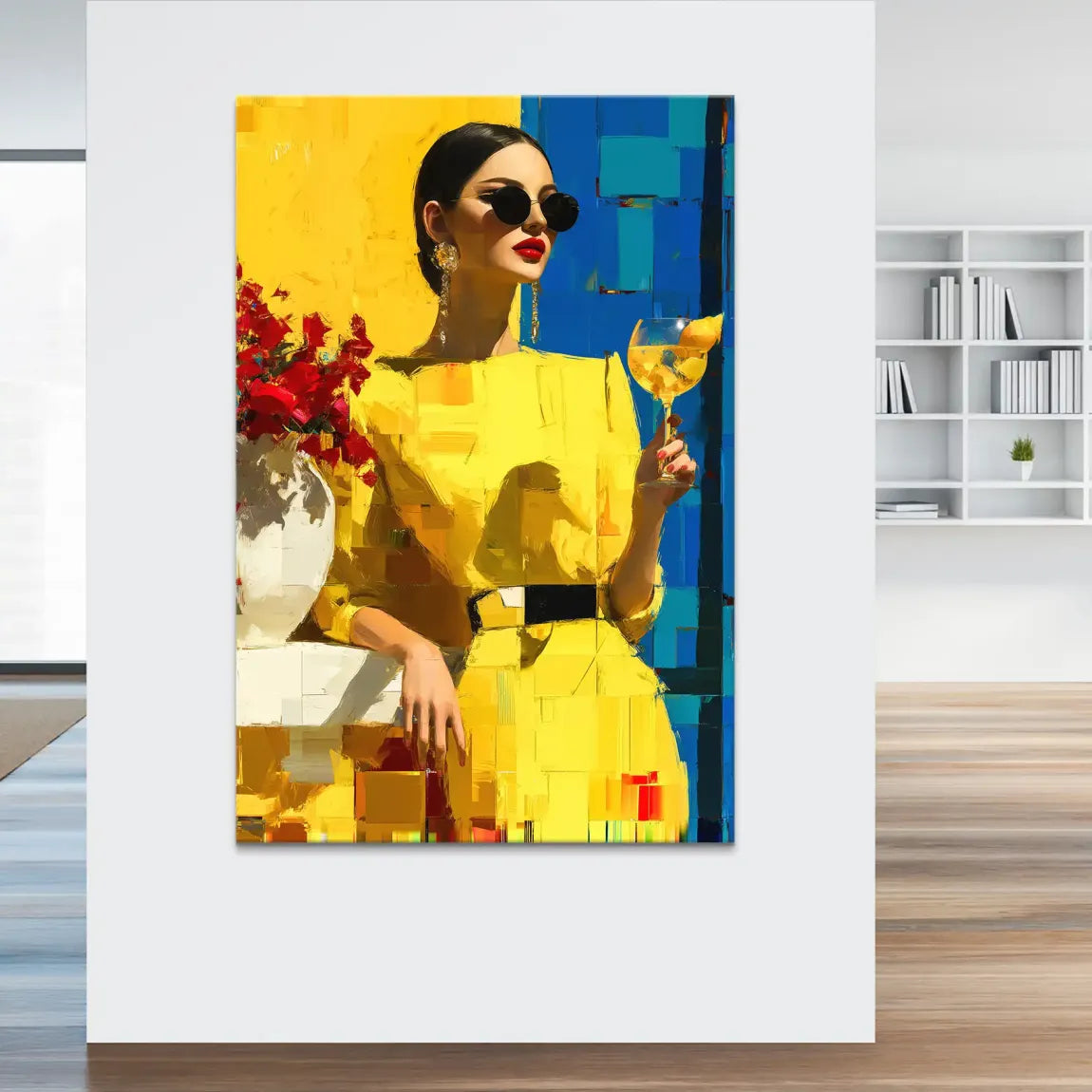 Riviera Elegance Leinwand Bild INGALERIE