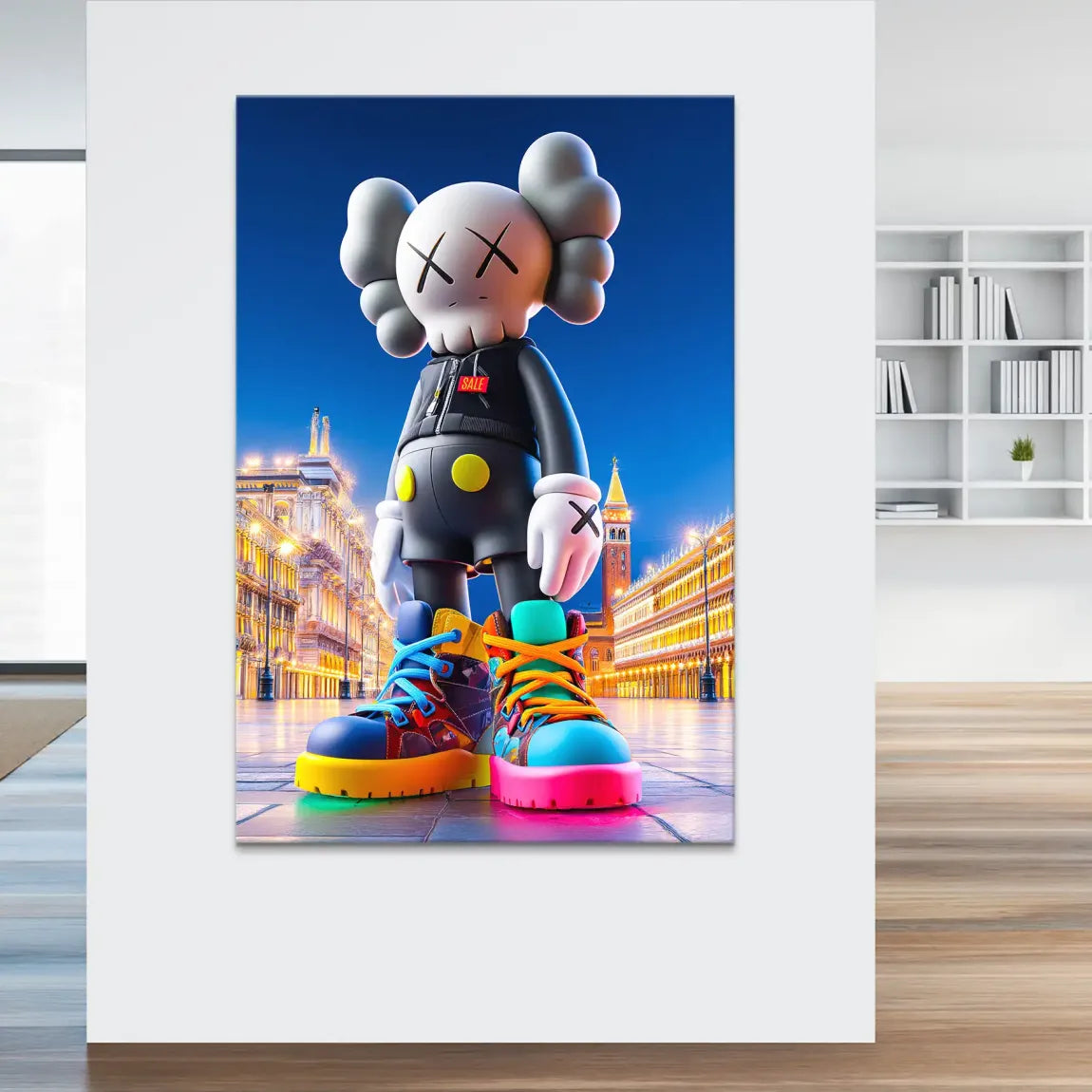 Kaws Pop Art Leinwand Bild INGALERIE