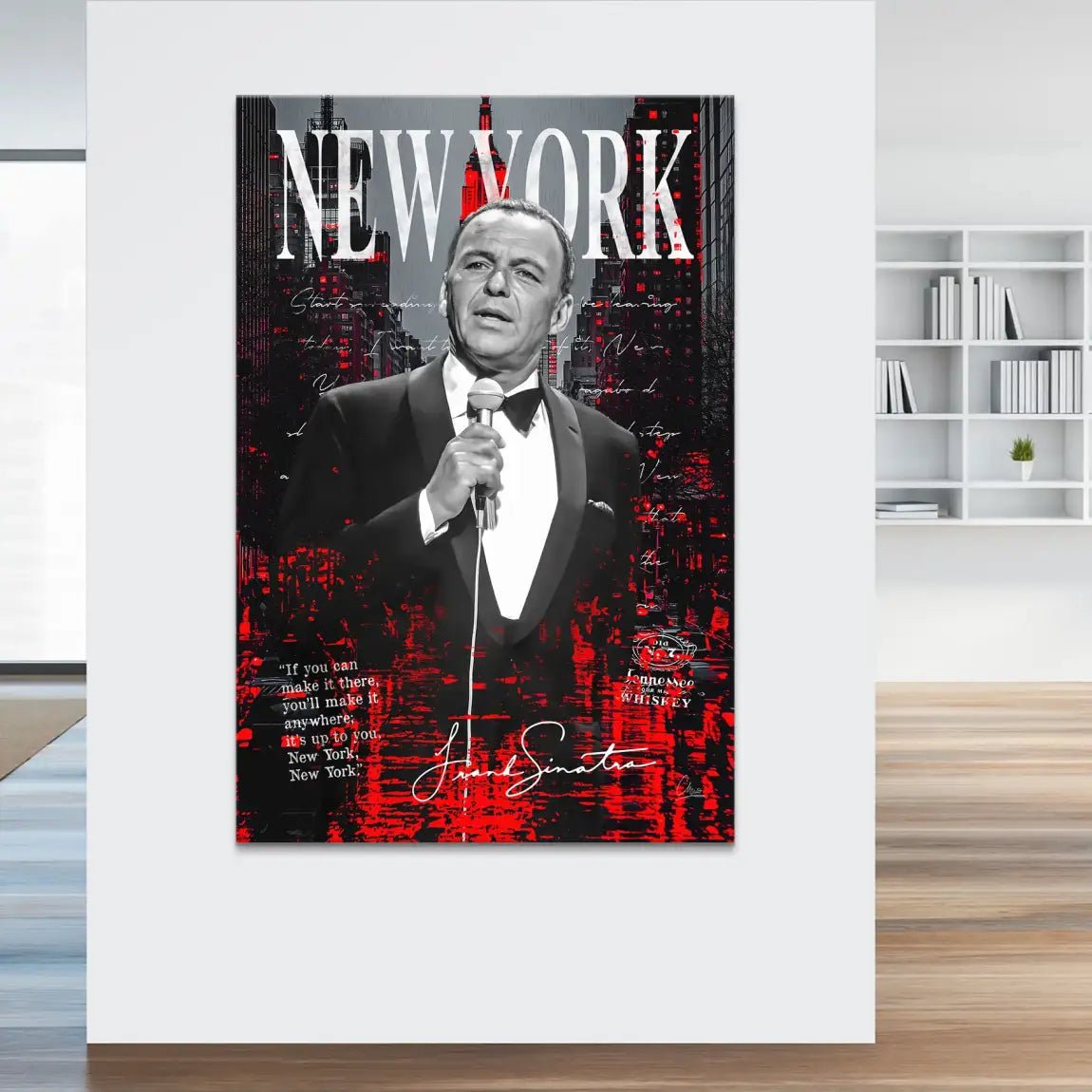 Sinatra New York Leinwand Bild INGALERIE