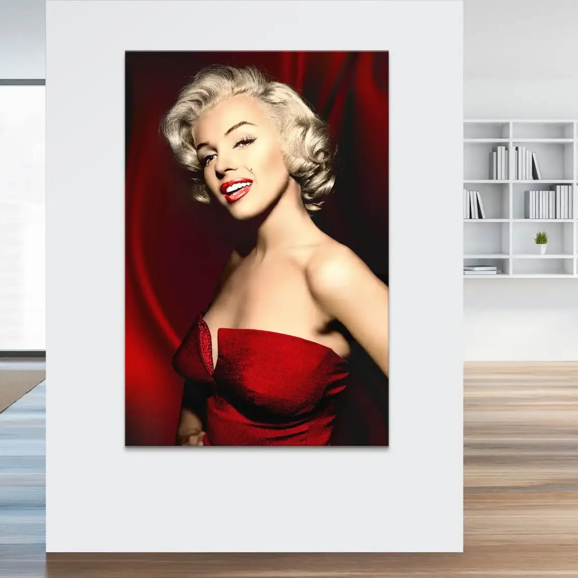 Marilyn Monroe Club Style Leinwand Bild INGALERIE