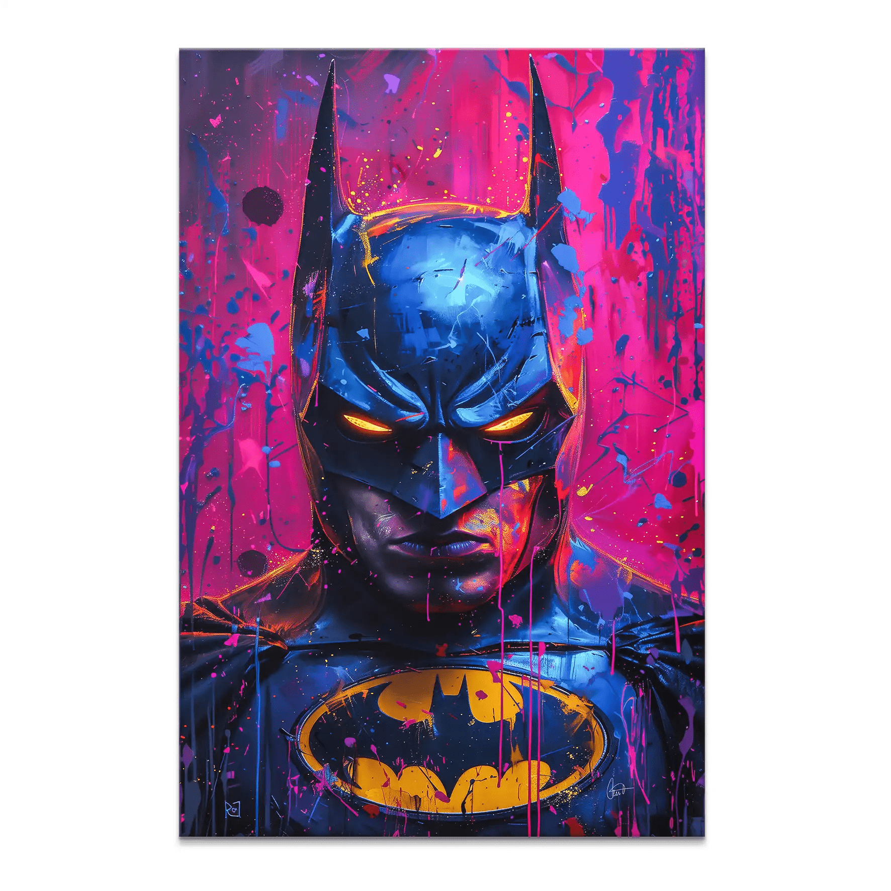 Batman Art Leinwand Bild INGALERIE