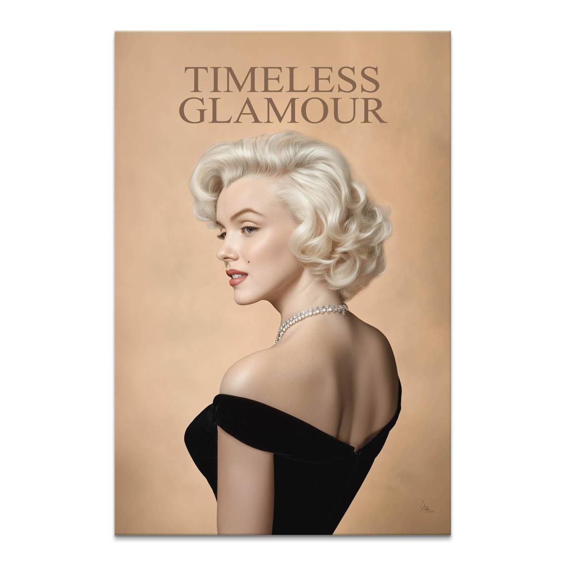 Marilyn Monroe Zeitlos Leinwand Bild