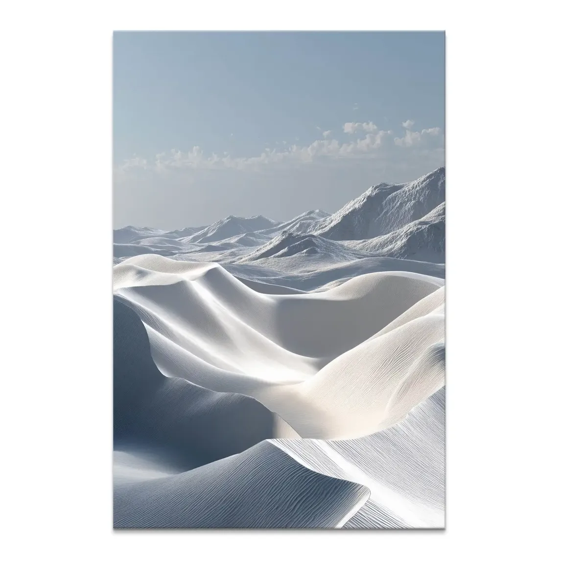 Ewige Wüste Leinwand Bild