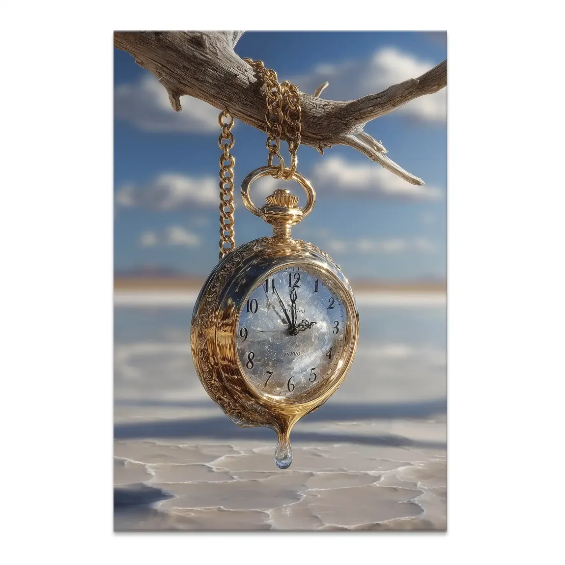 Dali Time Leinwand Bild