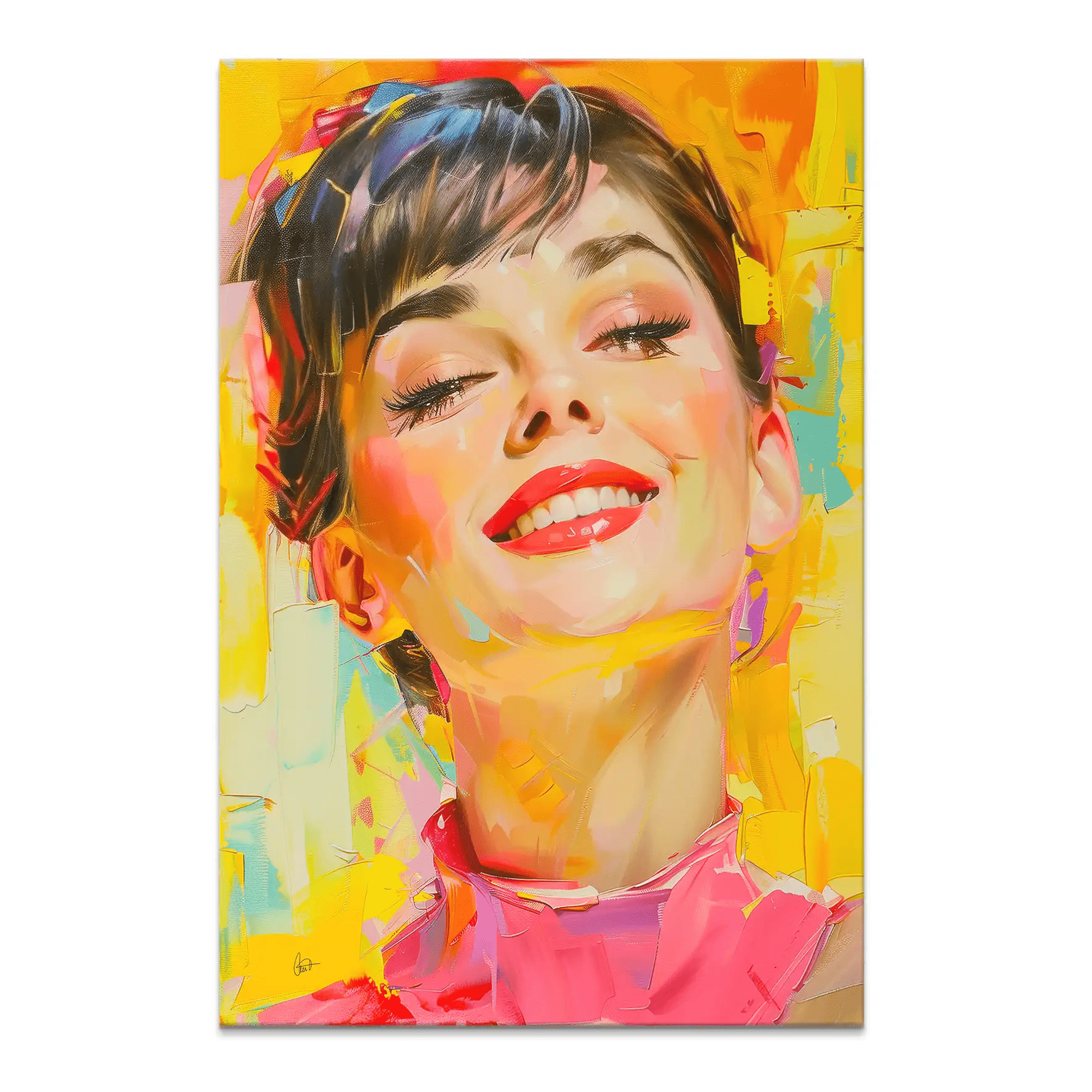 Audrey Modern Art Leinwand Bild INGALERIE