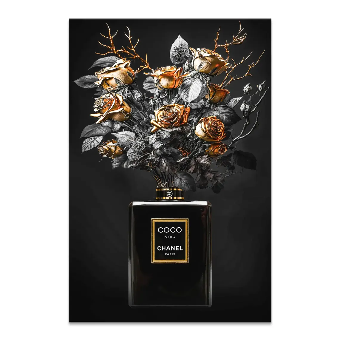 Coco Noire Leinwand Bild INGALERIE