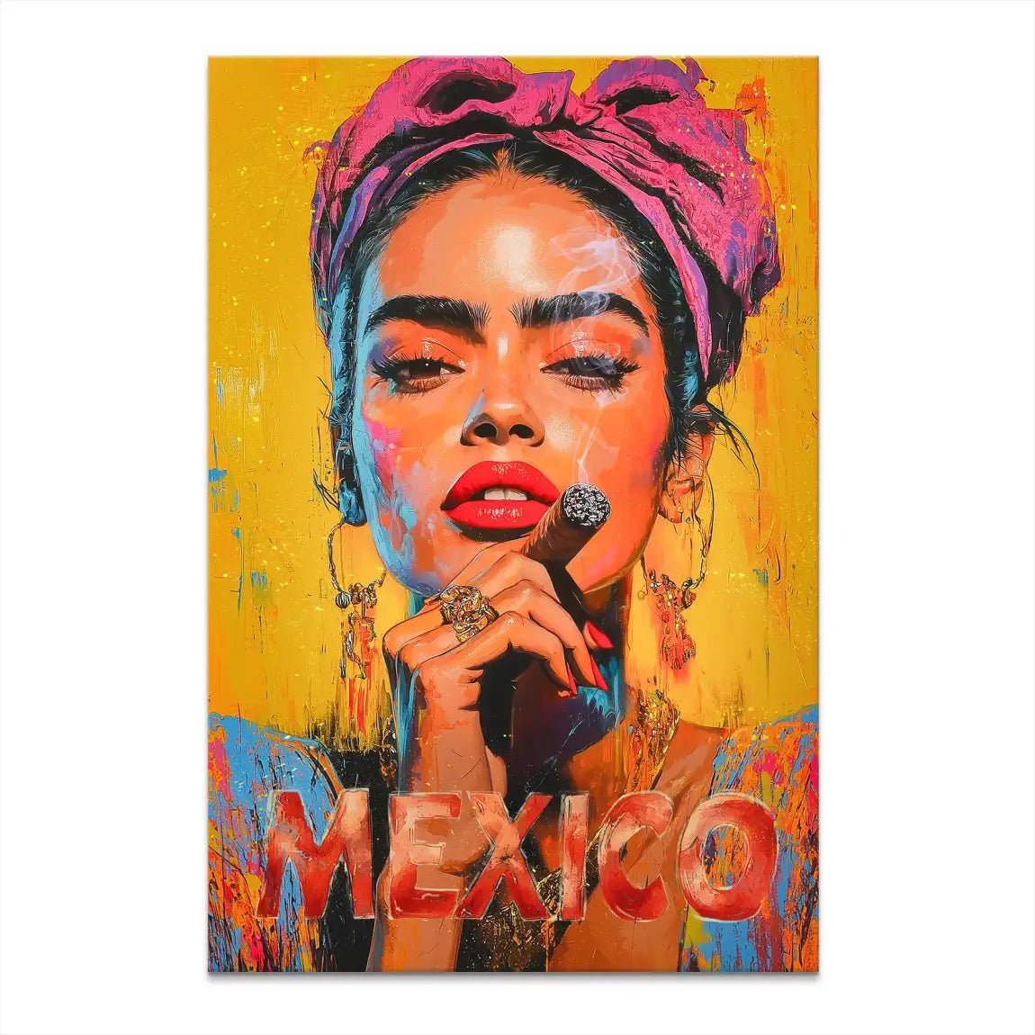 Frida Mexico Leinwand Bild INGALERIE