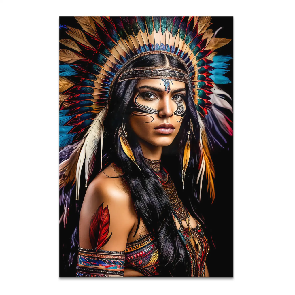 Beauty Apache Leinwand Bild INGALERIE