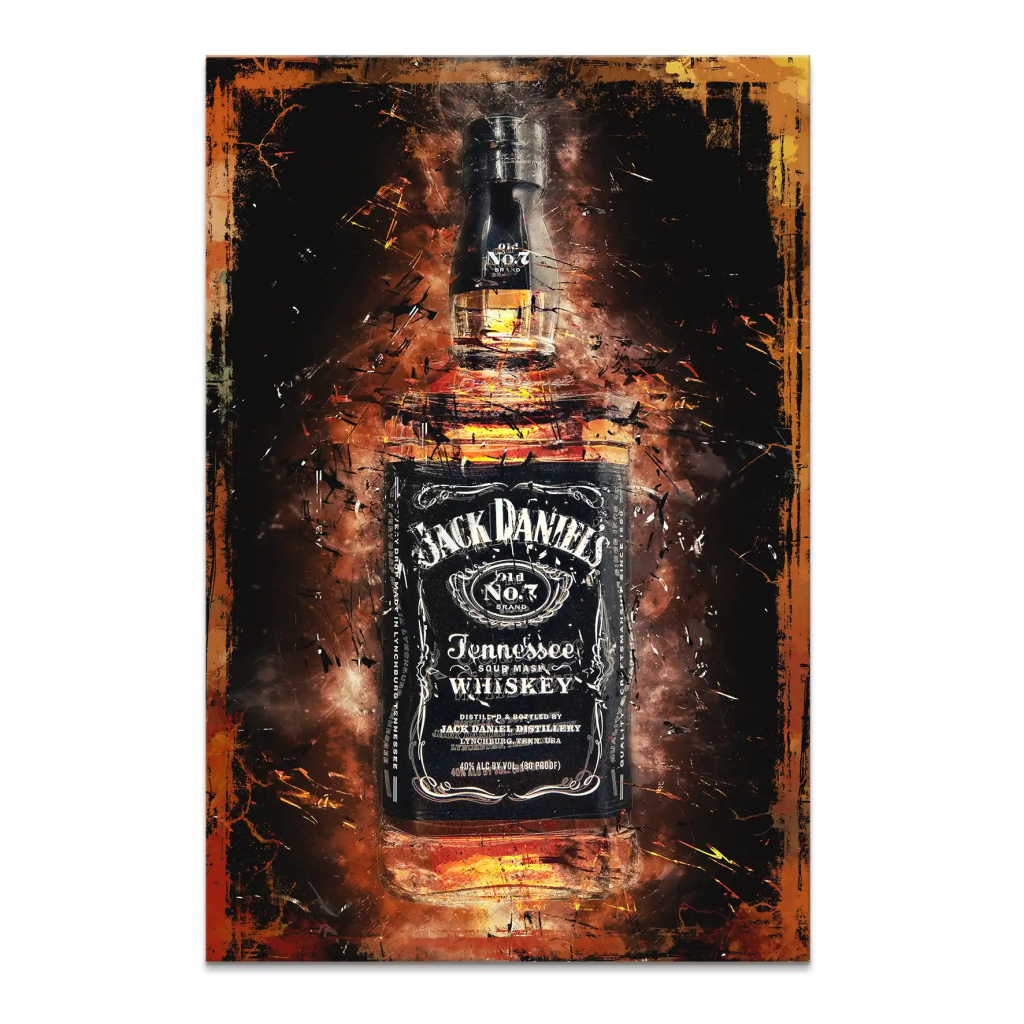 Jack Whisky Leinwand Bild INGALERIE