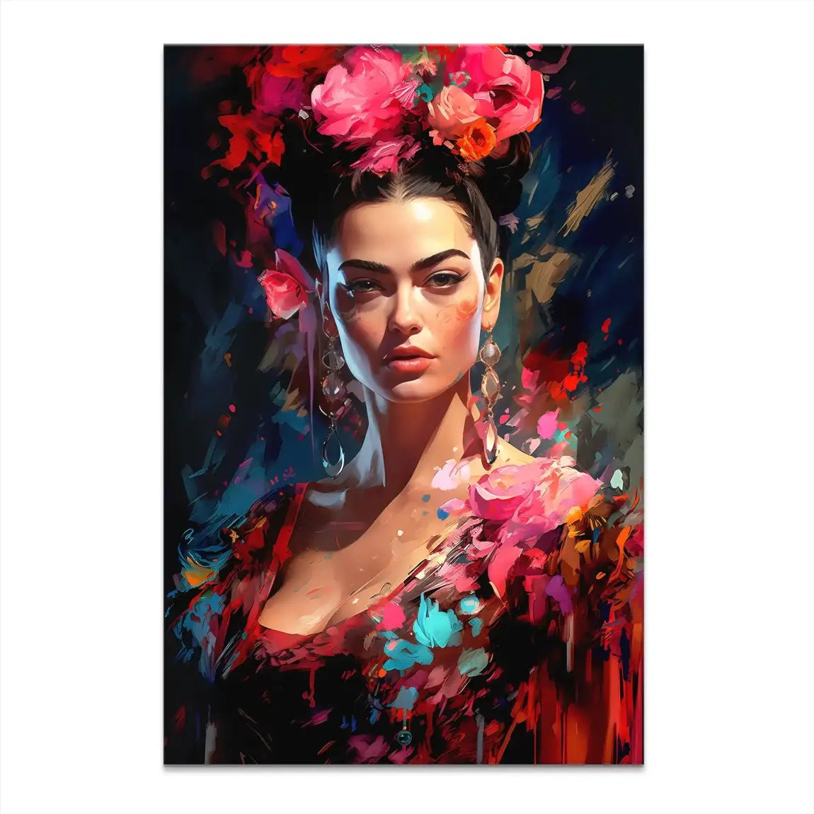 Frida Modern Style Leinwand Bild INGALERIE