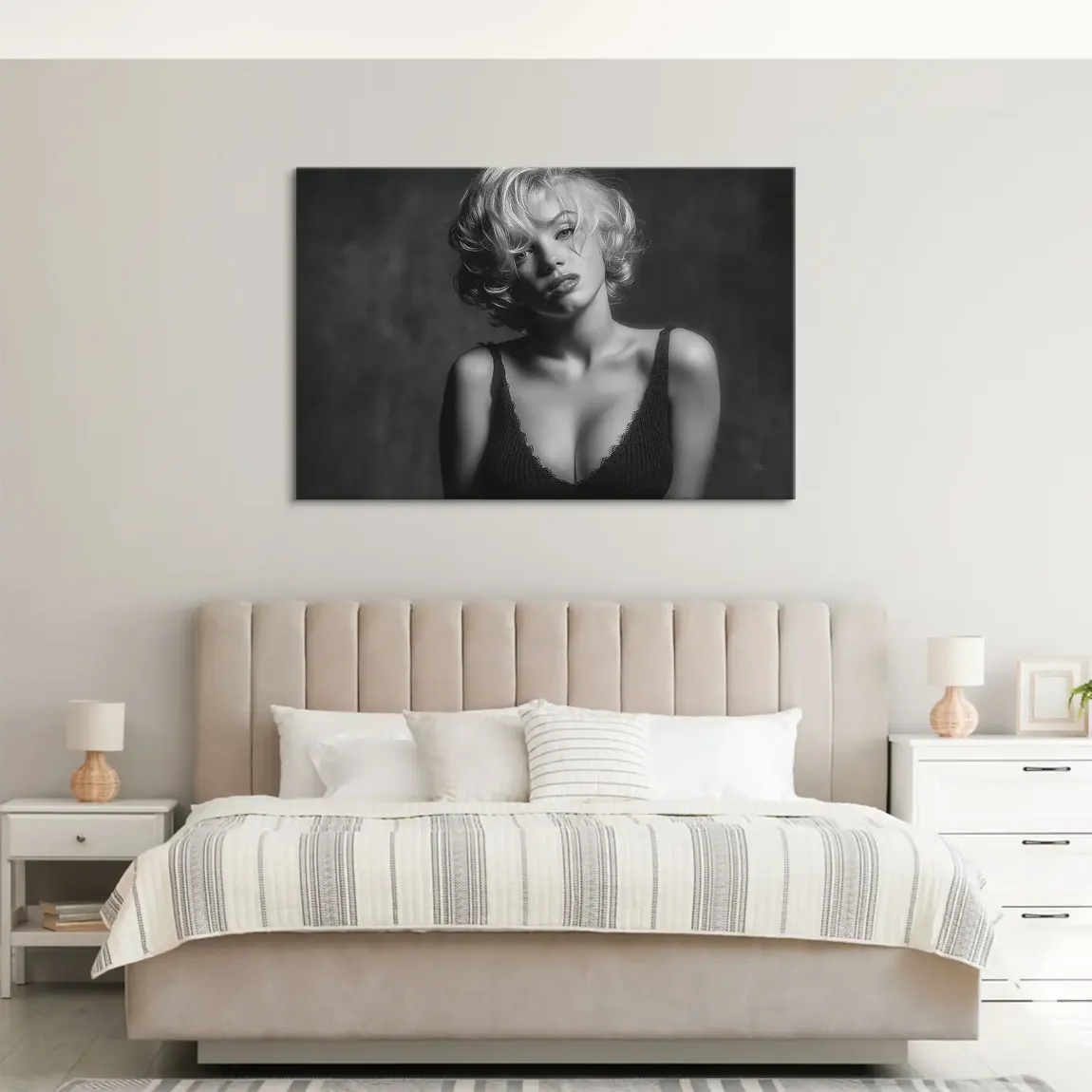Marilyn Monroe Glamour Leinwand Bild
