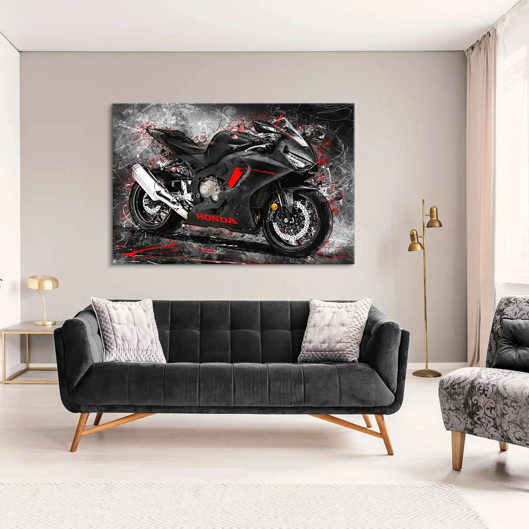 Honda CBR 1000 RR Fireblade Leinwand Bild INGALERIE