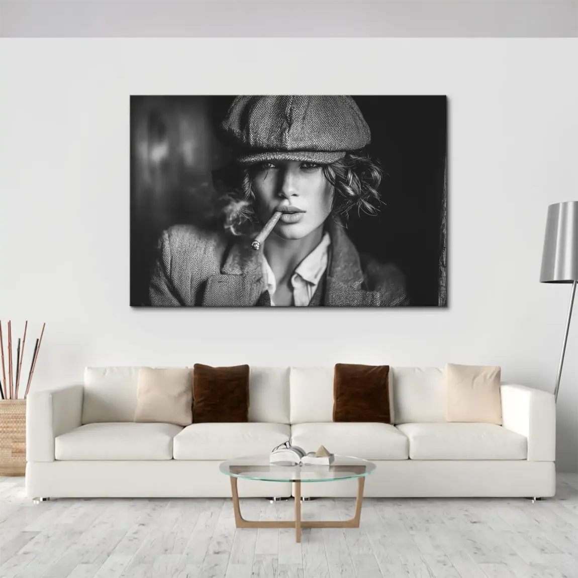 Smoky Allure Leinwand Bild