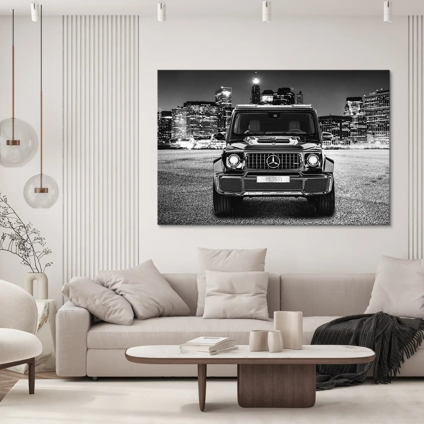 Mercedes G63 Leinwand Bild INGALERIE