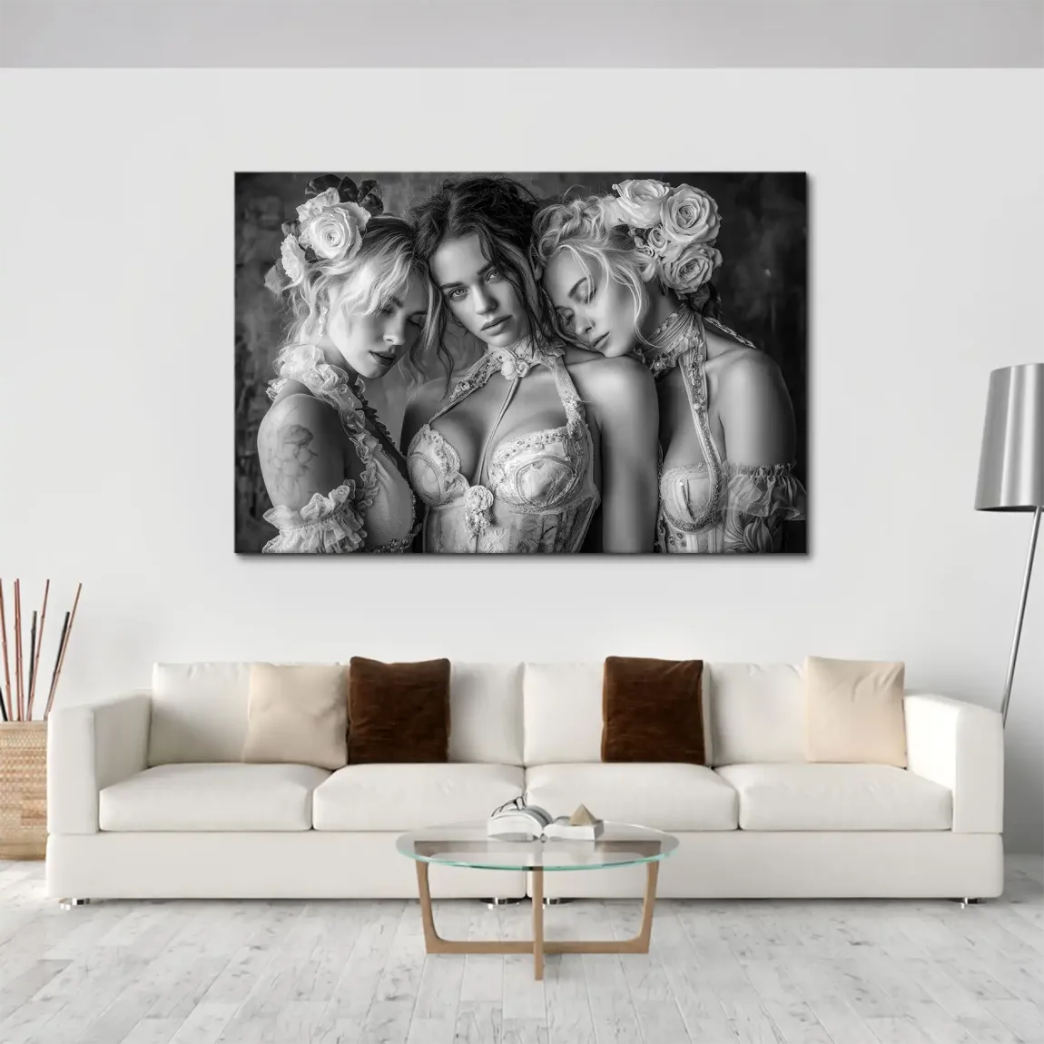 Lace Affinity Erotik Leinwand Bild