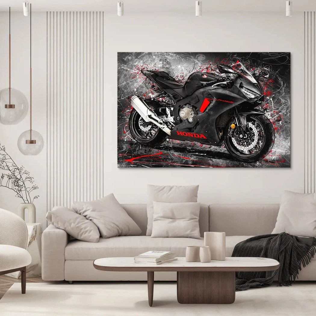 Honda CBR 1000 RR Fireblade Leinwand Bild INGALERIE