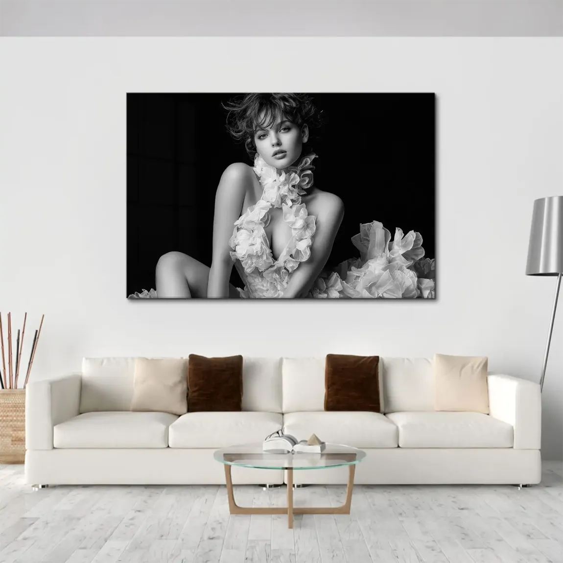 Soft Allure Erotik Leinwand Bild