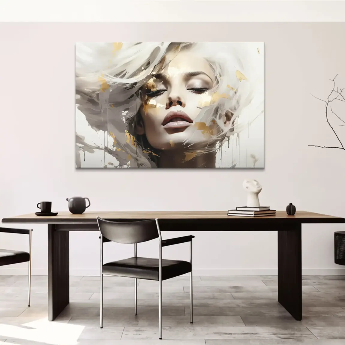 Golden Dreams Leinwand Bild