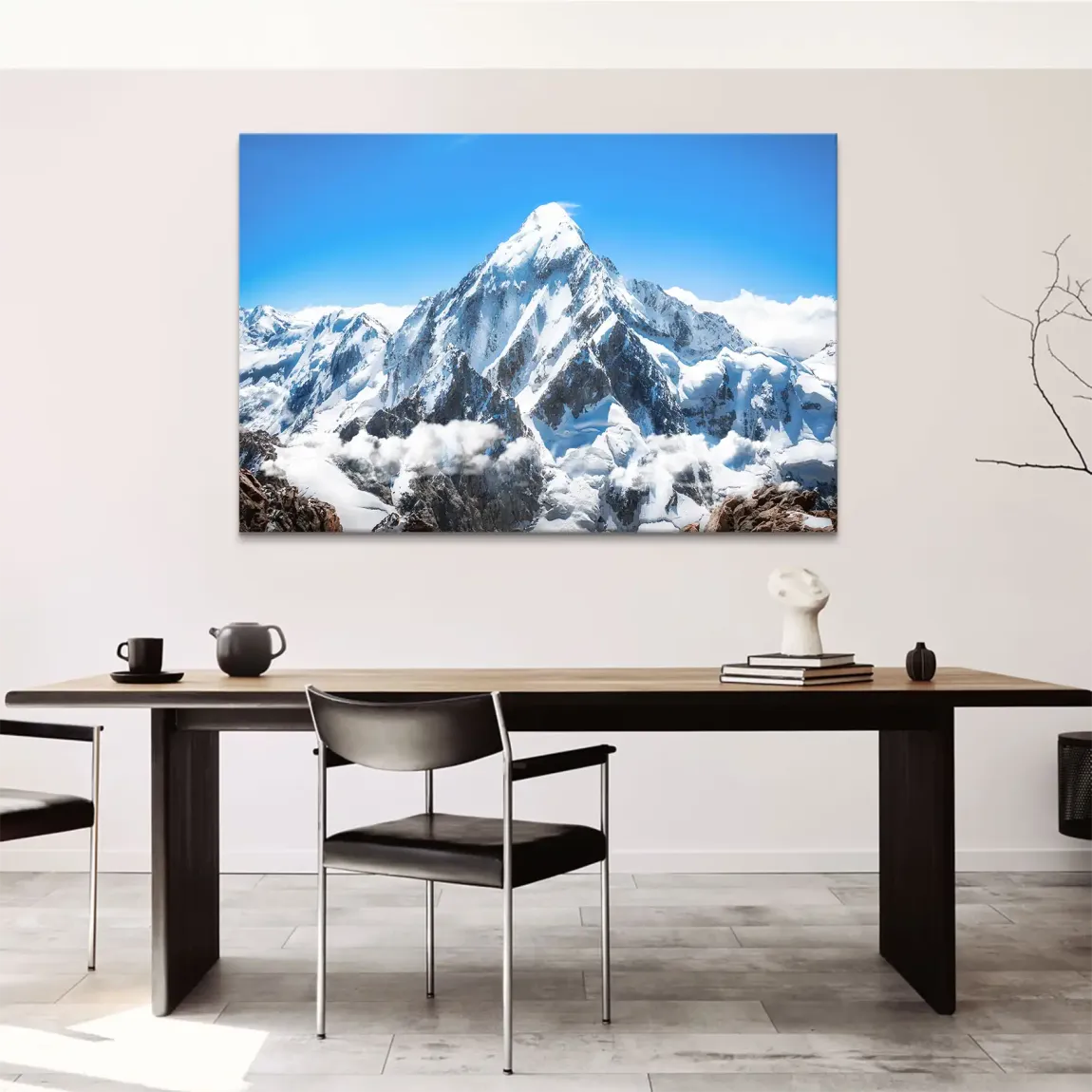Mount Everest Leinwand Bild
